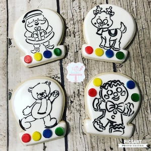 Paint Your Own Christmas Cookies PYO