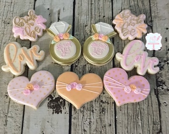 Bride To Be Cookies