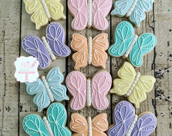 Butterfly Sugar Cookies