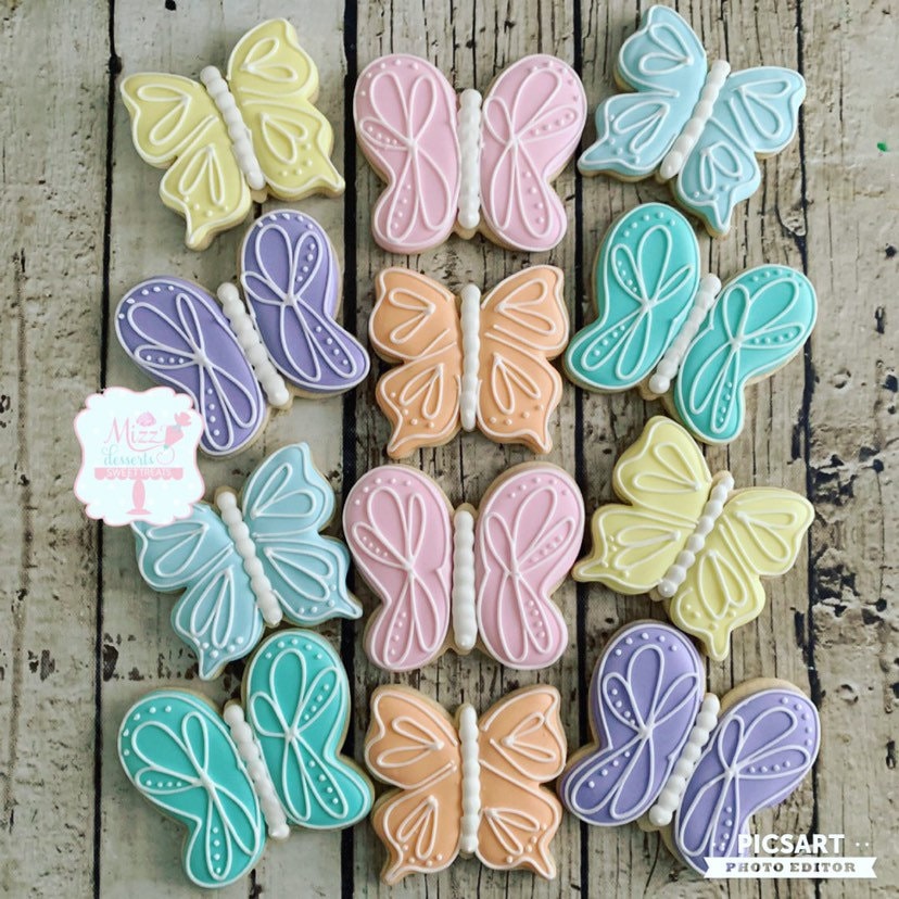 Butterfly Sugar Cookies