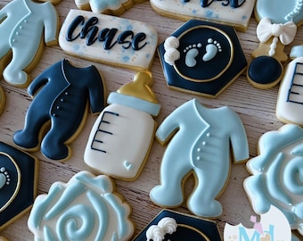 Baby Girl/Boy Baby Shower Cookies