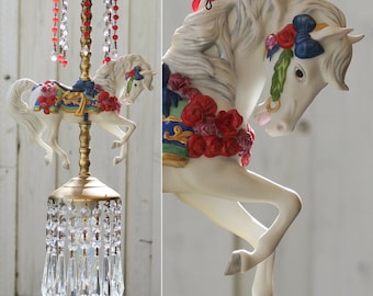 carousel lamp nursery