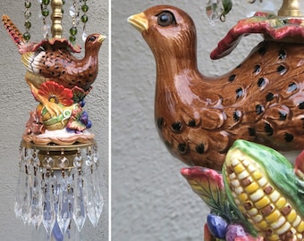 Vintage Golden Hen Pheasant Lamp, 60s-70s Brass Desk Lamp - Etsy Vintage Golden Hen Pheasant Lamp, 60s-70s Brass Desk Lamp - Etsy