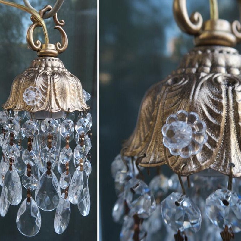 Lily Swag Lamp - Etsy