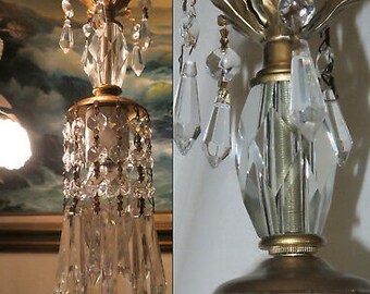 Tadpoles table lamp chandelier 2024 in white diamond