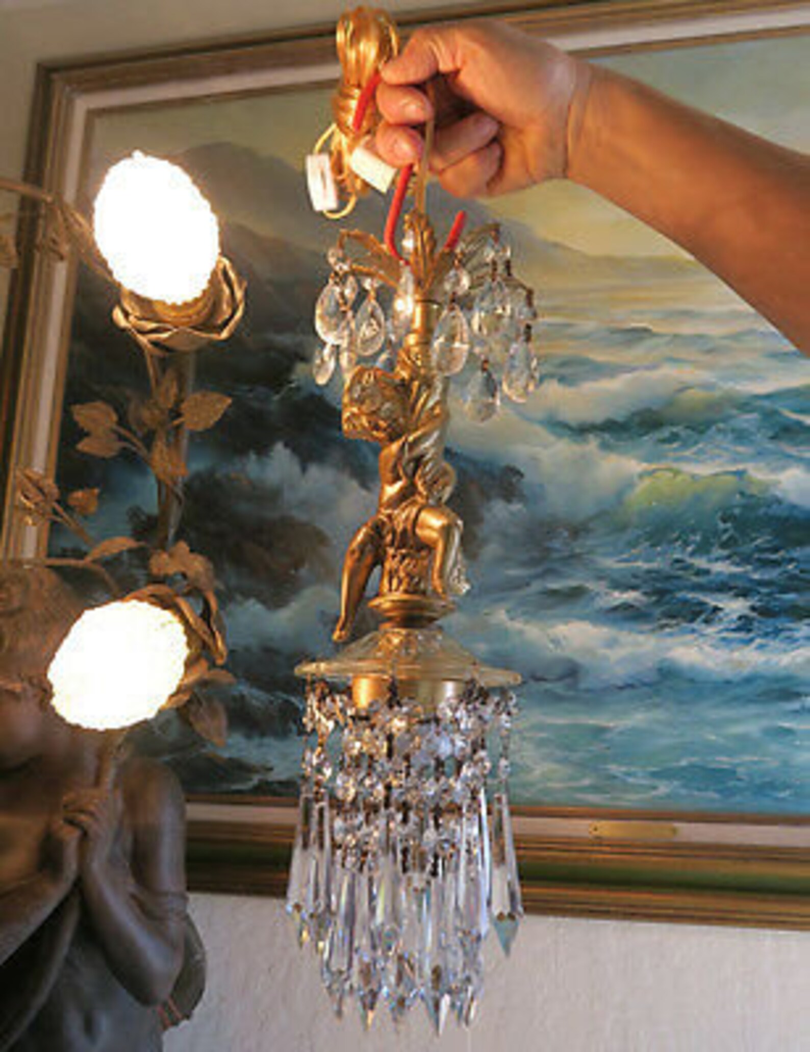 plug in chandelier lamp plug in chandelier lamp