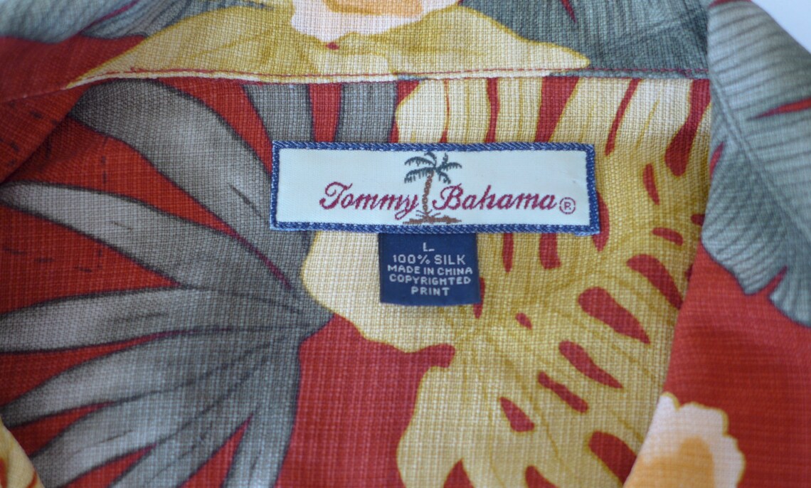 The Best of Tommy Bahama Vintage Shirts L Men's 100 Etsy