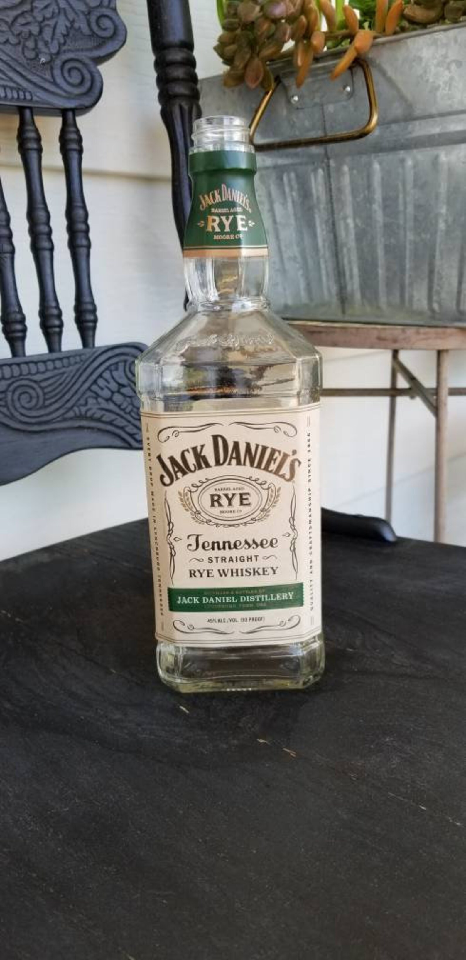 Empty Jack Daniels Bottle Liquor Bottles for Crafts and Decor Etsy