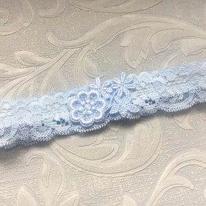 Garter blue lace Call Me