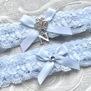 Blue Wedding Garter 