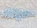 Blue Lace Bridal Garter, Blue Garter, Bridal Garter, Lace Wedding Garter, Elegant Garter, Garter, Simple Garter, Bridal Shower Gift 'Flora'