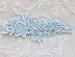 Blue Lace Bridal Garter, Blue Garter, Bridal Garter, Lace Wedding Garter, Elegant Garter, Garter, Simple Garter, Bridal Shower Gift 'Flora' 