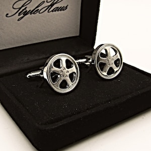 Wheel Cufflinks, Car rim Cufflinks, Sports Car Cufflinks, Men&#39;s Cufflinks, Gift for men, auto rim Cufflinks