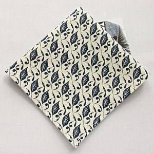 Floral Pocket Square, Wedding Pocket Square, Groom&#39;s Pocket Square, Pocket Square For Men