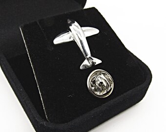 Pin de solapa de avión: Pin de corbata de avión