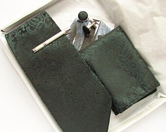 Corbata verde esmeralda, regalo de boda para él