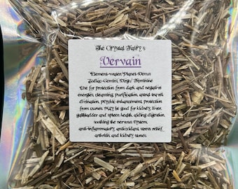 Vervain for Tea, Spells & Aromatherapy
