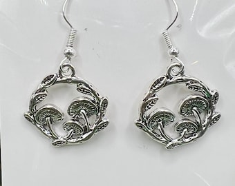 Whimsical Mushroom Earrings