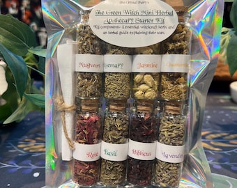 Green Witch Mini Herbal Apothecary Starter Kit