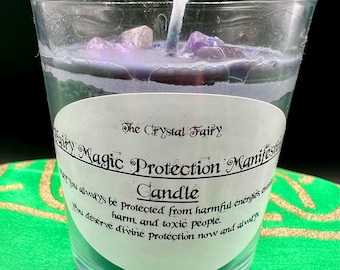 Fairy Magic Protection Manifesting Candle