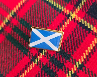 Insigne en émail du drapeau de l'Ecosse