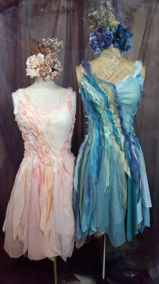 Fairy Dress: Tattered Faerie Costume, Hand-dyed Bridal Gown - Etsy Fairy Dress: Tattered Faerie Costume, Hand-dyed Bridal Gown - Etsy
