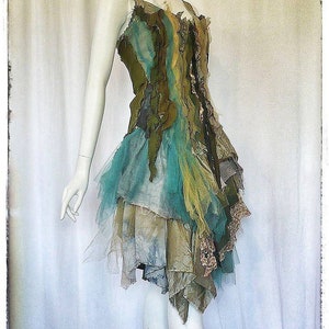 Fairy Wedding Dress, Fairy Tale Costume, Prom, Rustic Woodland Bride by Zollection (Pls contact me for custom order)