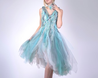 Fairy Wedding Dress: Pearl Prom Costume (S/M)