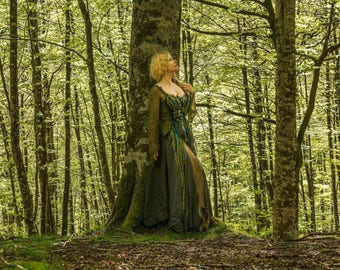 Fairy Wedding Dress: Forest Nymph Style, Custom Made