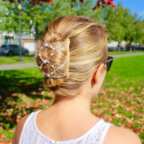 Fancy Comb Hair Accessory Hair Bun Maker French Twist Hair - Etsy Norway Fancy Comb Hair Accessory Hair Bun Maker French Twist Hair - Etsy Norway