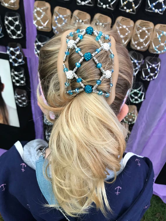 Hair Accessories For Women Withturquoise Crystals Hair Clip Etsy