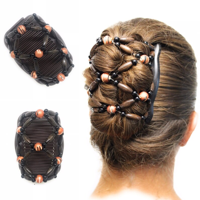 Wooden Hair Bun Maker Pony Tail Hair Clip Hair For Etsy