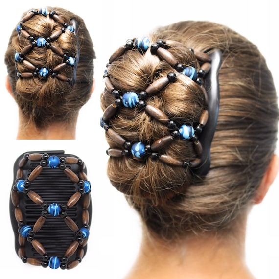 Wooden Hair Bun Maker Pony Tail Hair Clip Hair For Etsy