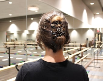 ヘアアクセサリー、ショート、ロング、太い、細い、細い髪質の女性用ヘアクリップ、ダブルヘアコーム、バンホルダー、ポニーテール、木製コーム