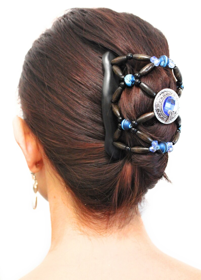 FANCY COMBS Wooden Thick Hair Clips the Best Hair Accessories Etsy