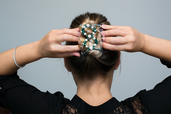 Decorative Hair Clip For Fine Short And Thin Hair Length Etsy