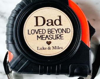 Personalized Tape Measures, 25 Ft Tape Measure 25, 12, 6 foot , Fathers Day Gifts, add your names, grandpa gift, tape measure tool, custom