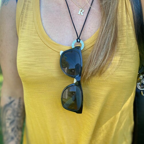 Eyeglasses Necklace Reading Glasses Holder Sunglasses Etsy