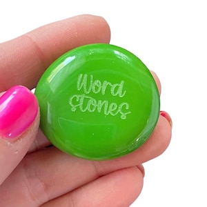 Personalized word stone , stone, pocket pebble,  your personalized saying, keepsake, worry stone, pocket stone, Pocket rock, glass stone,