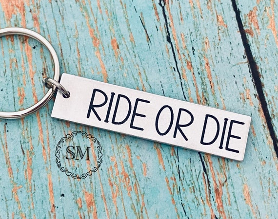 Ride or Die Keychain Travel Driving Racer Cars