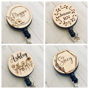 Custom Badge reel , Name Badge Reel, nurse Custom ID, Retractable Badge Reel, Work Badge, Personalized Badge, Work ID badge