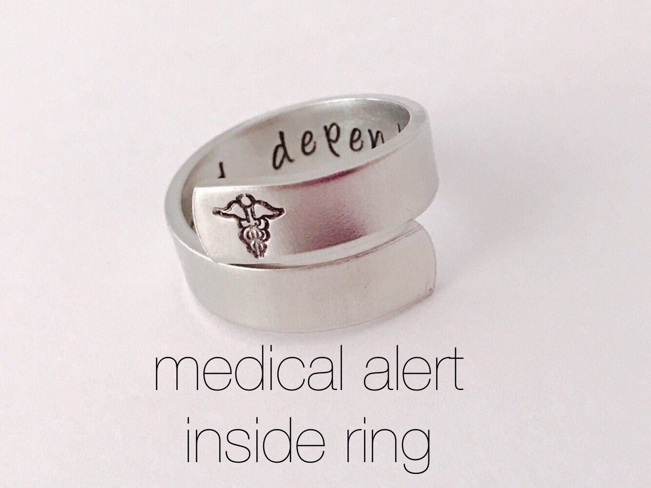 Medical id rings best sale