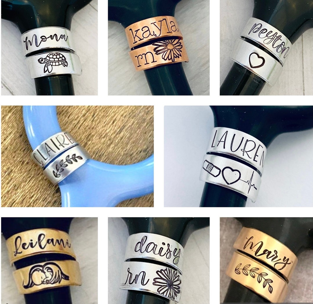 Stethoscope ID Tag Stethoscope Charm Nurse Gift Student Nurse Gift
