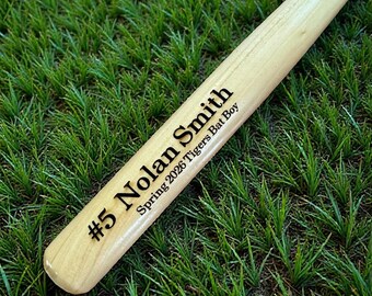 Custom Baseball Bat, Team Bat, Player  gift, end of season gift, team gift, trophy, baseball players or coach gift, baseball coach gift