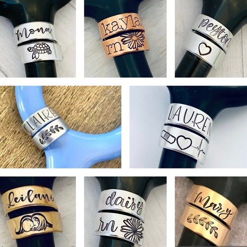 Stethoscope ID Tag Custom Stethoscope Tagpersonalized Etsy Canada