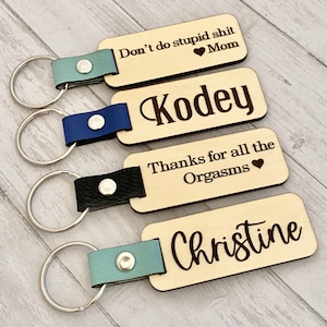 Customized  keychain Personalized You Choose wording - custom gift - birthday, wedding, anniversary , special message
