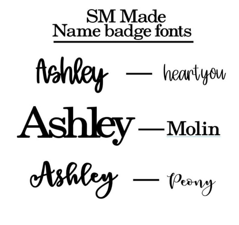 Personalized Name Tag Magnetic Holder Engraved Employee Work Badge Name ...