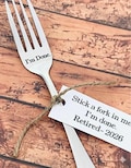 Retirement gift , I’m done 2026. Stainless steel engraved fork, retire gift, fun gift, retirement 2026, coworker gift, done working