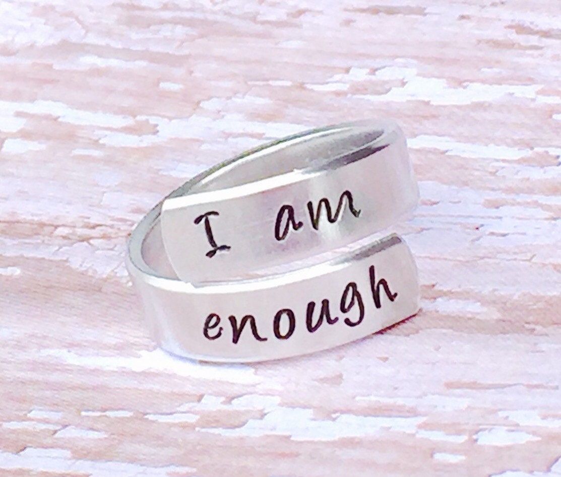 I Am Enough Ring