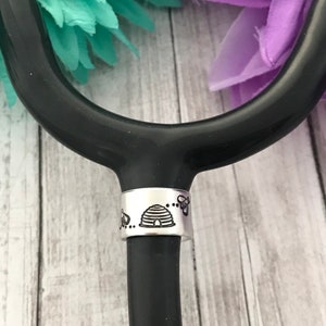 Stethoscope ID tag - DESIGN ONLY fun tag nurse gift - student nurse gift - stethoscope name tag - stethoscope choose your fun design